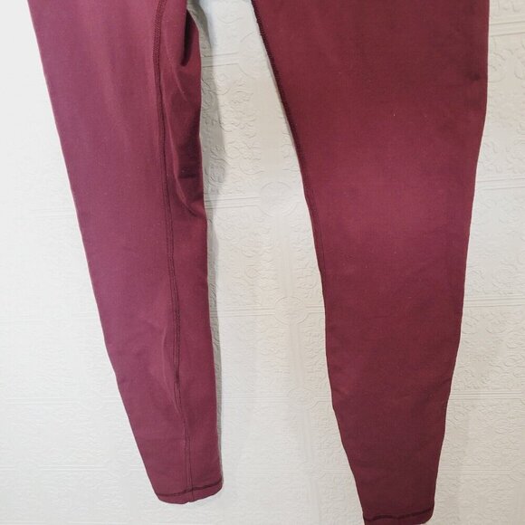 Lululemon Sz 4 Wunder Under High Rise Tight Garnet Full On Luon W5BJWS - Picture 4 of 9